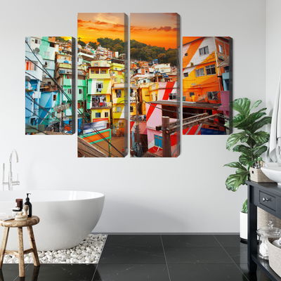 Ljuddämpande tavla - Rio de janeiro city center