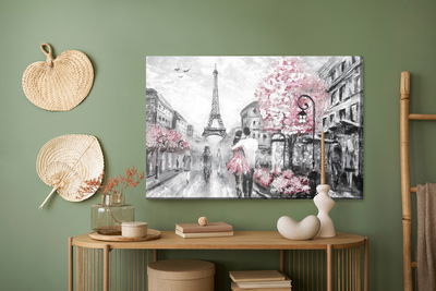 Ljuddämpande tavla - In love in the streets