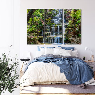 Ljuddämpande tavla - Thai waterfall