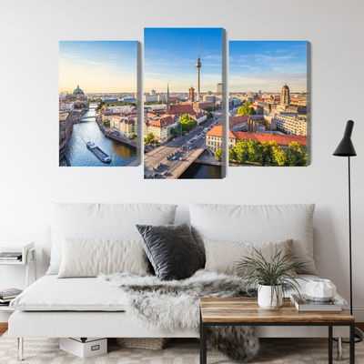 Ljuddämpande tavla - The river spree