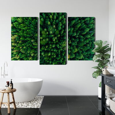 Ljuddämpande tavla - Aerial view of the green