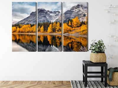 Ljuddämpande tavla - Banff national park in Canada