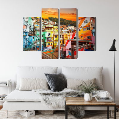 Ljuddämpande tavla - Rio de janeiro city center