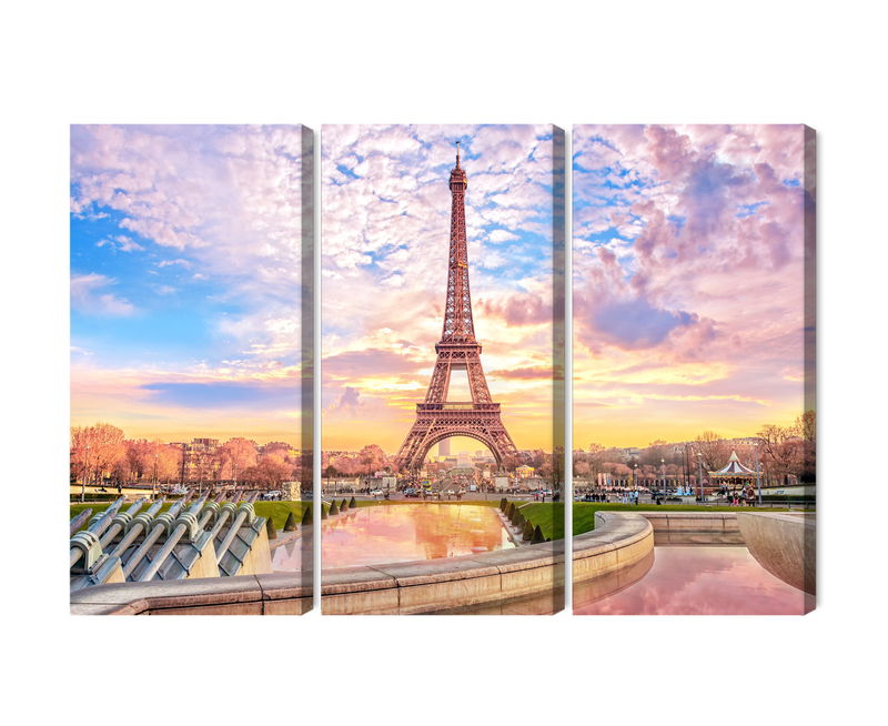 Ljuddämpande tavla - Eiffel tower in Paris