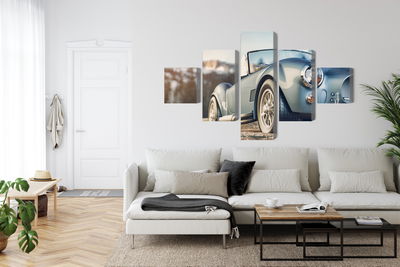 Ljuddämpande tavla - Classic retro car