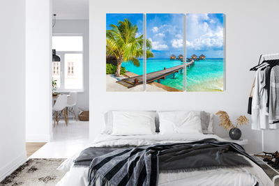 Ljuddämpande tavla - Floating houses