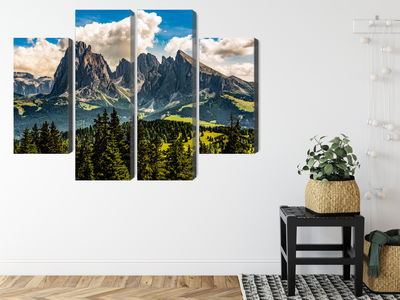 Ljuddämpande tavla - View of the italian