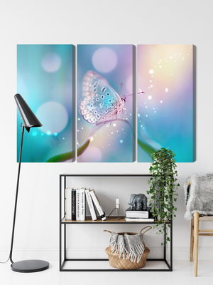 Ljuddämpande tavla - A delicate butterfly