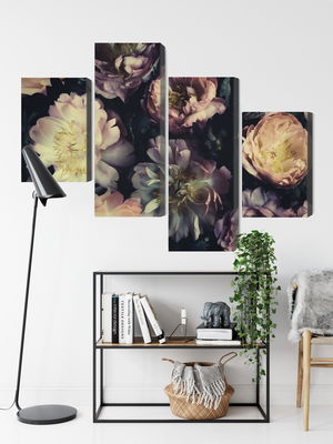 Ljuddämpande tavla - A bouquet of colorful