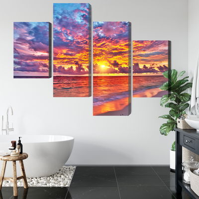 Ljuddämpande tavla - Picturesque sunset