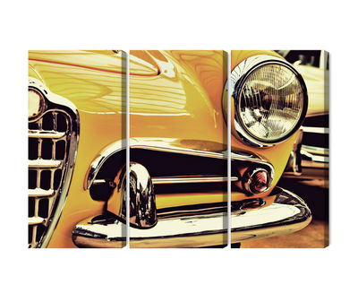 Ljuddämpande tavla - The front of a vintage car