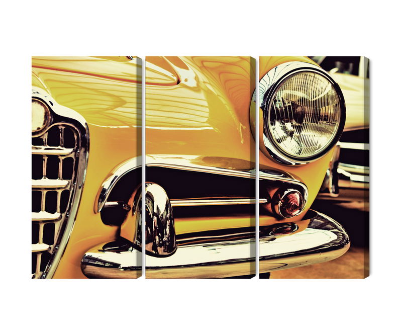 Ljuddämpande tavla - The front of a vintage car