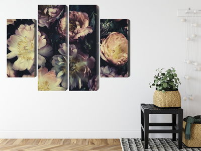 Ljuddämpande tavla - A bouquet of colorful