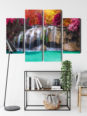 Ljuddämpande tavla - A waterfall in the deep