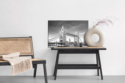 Ljuddämpande tavla - View of the tower bridge