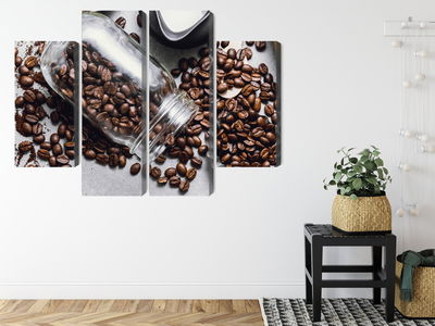 Ljuddämpande tavla - Ingredients for making coffee