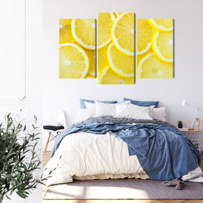 Ljuddämpande tavla - Lemon slices