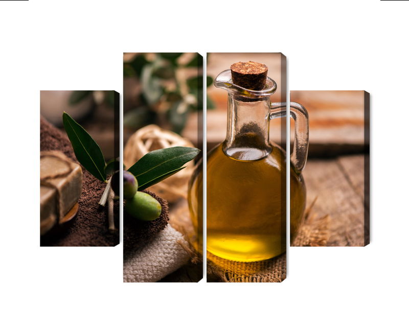 Ljuddämpande tavla - A bottle of olive oil