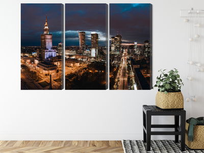 Ljuddämpande tavla - Panorama of the center