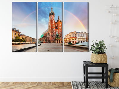 Ljuddämpande tavla - St. mary's basilica in Kraków