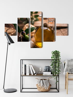 Ljuddämpande tavla - A bottle of olive oil