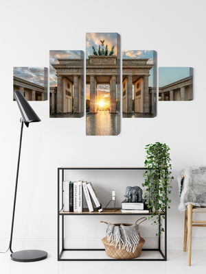 Ljuddämpande tavla - Brandenburg gate in berlin