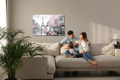 Ljuddämpande tavla - In love in the streets