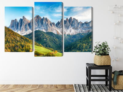 Ljuddämpande tavla - Dolomites mountain range