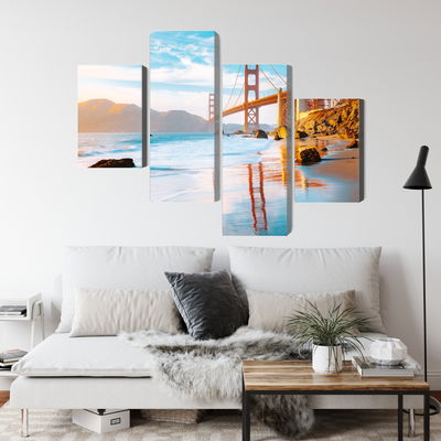Ljuddämpande tavla - The Golden Gate bridge