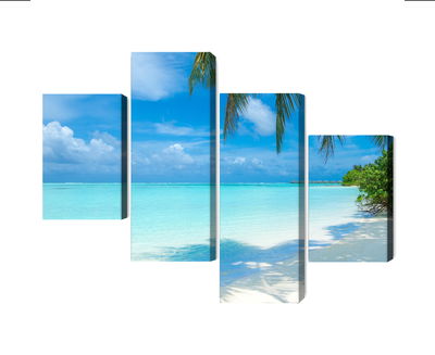 Ljuddämpande tavla - A beach in the maldives