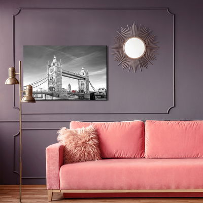 Ljuddämpande tavla - View of the tower bridge