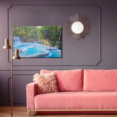 Ljuddämpande tavla - View of the kuang si