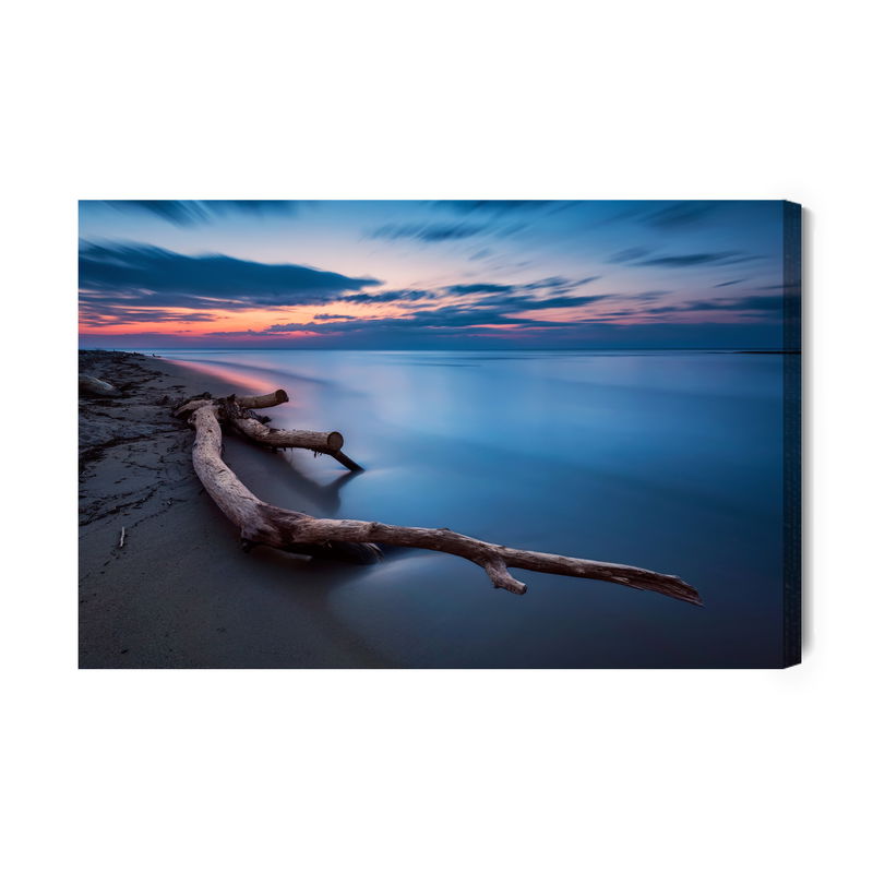 Ljuddämpande tavla - Woman on a vintage couch