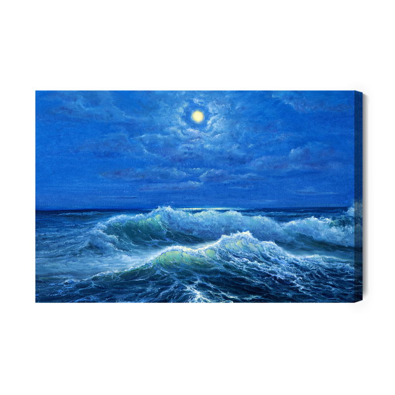 Ljuddämpande tavla - Waves at sea