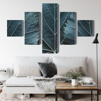 Ljuddämpande tavla - Leaves with a macro