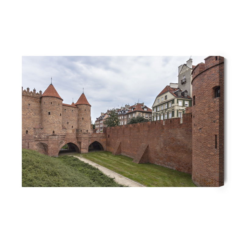 Ljuddämpande tavla - Castle walls in Warsaw