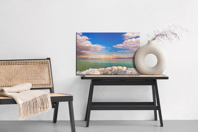 Ljuddämpande tavla - Dead sea and salt