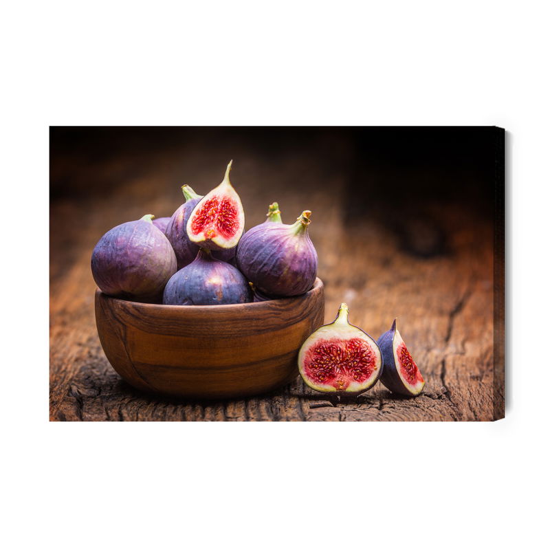 Ljuddämpande tavla - Figs on wood