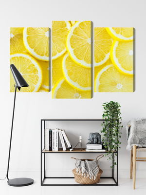 Ljuddämpande tavla - Lemon slices