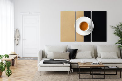 Ljuddämpande tavla - A cup of italian coffee