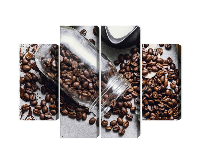 Ljuddämpande tavla - Ingredients for making coffee