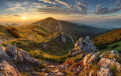 Ljuddämpande tavla - Bread mountain peak