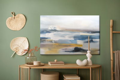 Ljuddämpande tavla - Abstract landscape