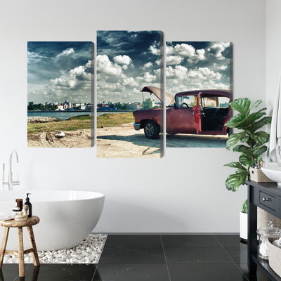 Ljuddämpande tavla - Panoramic view of havana