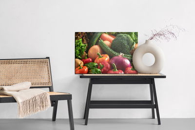 Ljuddämpande tavla - Vegetables close up