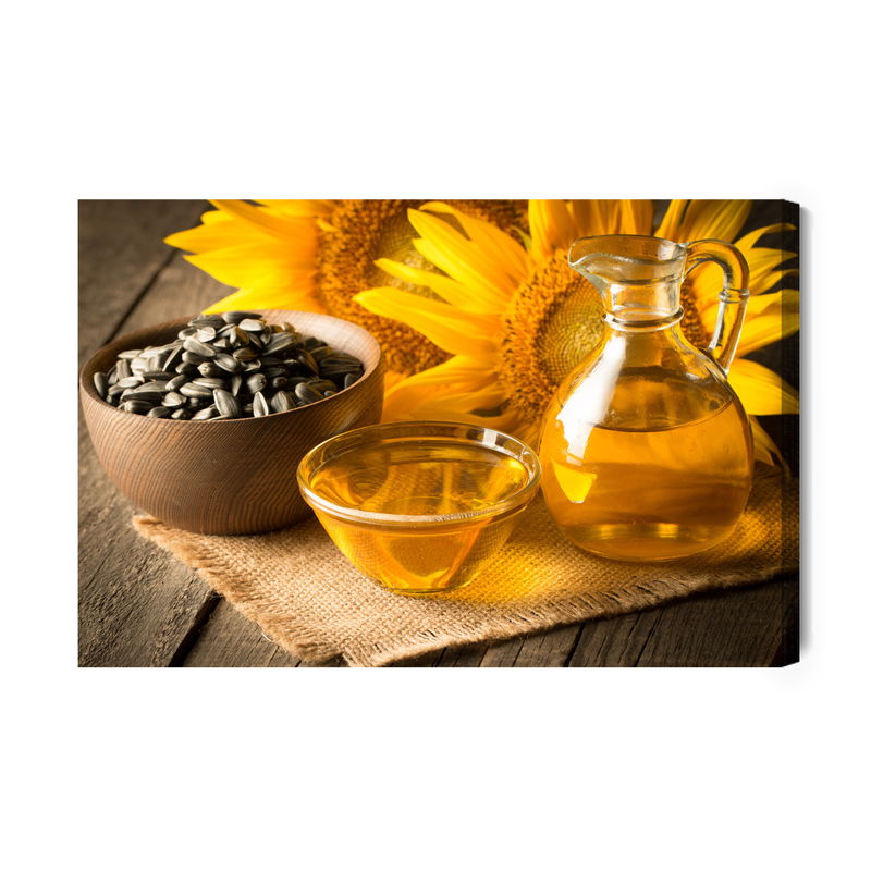 Ljuddämpande tavla - Sunflower oil