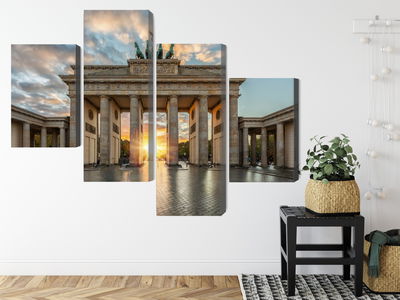 Ljuddämpande tavla - Brandenburg gate in berlin