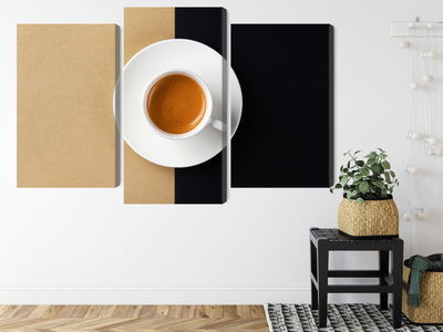 Ljuddämpande tavla - A cup of italian coffee