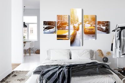 Ljuddämpande tavla - Taxi in the sunshine nyc