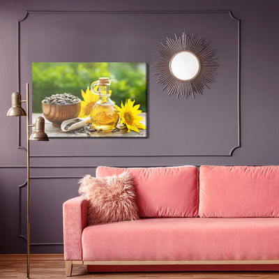 Ljuddämpande tavla - Natural sunflower oil